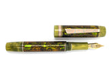 Ragazzone il Re in Green/Gold Abalone w. Honey Olive - The Golden Delicious