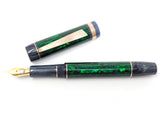 Ragazzone il Re in Deep Green Abalone w/ Gilded Green Resin