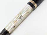 Hapalua il Re in Mexican Green Abalone w/ Green Resin & Mokume Gane