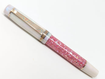 Hapalua il Re in Pink Starflake Abalone w/ Mother of Pearl Resin