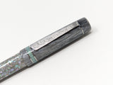 Carina Hapalua in Chrome Starflake w/ Liquid Silver Resin - Damascus Steel