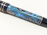 Carina Hapalua 15 in Ice Blue Paua w/ Midnight Blue Resin #8 Nib