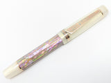 Hapalua il Re 15 in White Gold Awabi w/ Ghost Flax Resin