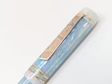 Carina Ragazzone in Iceberg Awasbi w/ Mother of Pearl Resin - Mokume Gane