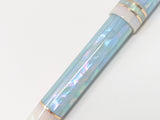 Carina Ragazzone in Iceberg Awasbi w/ Mother of Pearl Resin - Mokume Gane