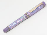 Carina Ragazzone in Lavender Awabi w/ Ghost Lavender Resin - Mokume Gabe