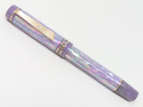 Carina Ragazzone in Lavender Awabi w/ Ghost Lavender Resin - Mokume Gabe