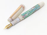 Carina Hapalua 13 in Seafoam/Pink Awabi w/ Mother of Pearl Resin