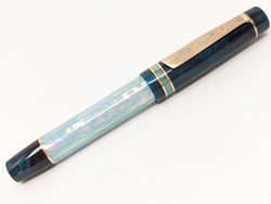 Carina Hapalua 15 in Iceberg Awabi w/ Aquifer Resin - Mokume Gane