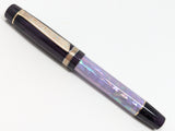 Hapalua il Re 13 in Lavender Awabi w/ Plum Resin - Mokume Gane