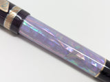 Hapalua il Re 13 in Lavender Awabi w/ Plum Resin - Mokume Gane