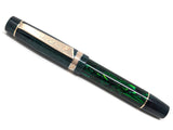 Hapalua il Re 15 in Deep Green Awabi w/ MIdnight Green Resin - Mokume Gane