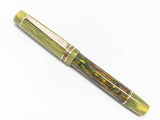 Carina Hapalua 13 in Green/Gold Abalone w/ Olive Honey Resin