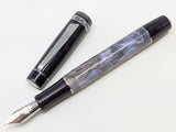 Carina Major in Tiffany Stained Glass w/ Plum Resin - #8 Nib - TWSBI Converter