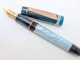 Carina Hapalua 15 in Iceberg Awabi w/ Aquifer Resin - Mokume Gane