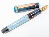 Carina Hapalua 15 in Iceberg Awabi w/ Aquifer Resin - Mokume Gane