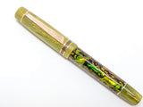 Carina Hapalua 15 in Green/Gold Abalone w/ Honey Olive Resin