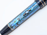 Carina Hapalua 15 in Ice Blue Paua Abalone w/ Midnight Blue Resin - #8 Nib