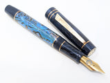 Carina Hapalua 15 in Ice Blue Paua Abalone w/ Midnight Blue Resin - #8 Nib