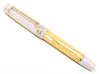 Carina Hapalua 13 in Flax Awabi w/ Mother of Pearl Resin
