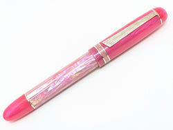 Taurus Hapalua 13 in Rose Pink Awabi w/ Bright Pink Pearl Resin