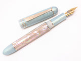 Taurus Hapalua 13 in White Gold Awabi w/ Ghost Wasabi Resin