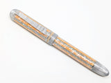 Taurus Ragazzone in Striped Starflake Abalone w/ Brightanium Resin - Damascus Steel