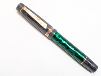 Carina Hapalua 15 il Re in Deep Green Abalone w/ Gilded Green Resin