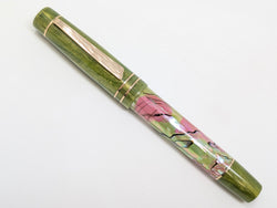 Carina Hapalua in Custom Mexican Green Abalone with Honey Olive Resin