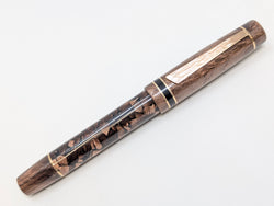 Carina Hapalua 15 in Vintage Cellulose Acetate w/ Chocolate Diamond Resin