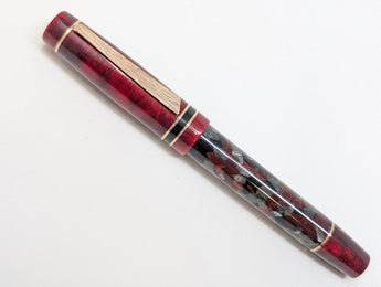 Carina Hapalua 15 in Vintage Cellulose Acetate w/ Custom Red Pearl Resin
