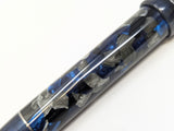 Carina Hapalua 15 in Vintage Celluloid Acetate w/ Sapphire Blue Resin