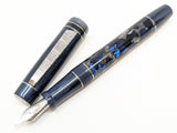 Carina Hapalua 15 in Vintage Celluloid Acetate w/ Sapphire Blue Resin