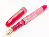 Taurus Hapalua 13 in Rose Pink Awabi w/ Bright Pink Pearl Resin