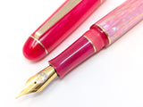 Taurus Hapalua 13 in Rose Pink Awabi w/ Bright Pink Pearl Resin