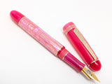 Taurus Hapalua 13 in Rose Pink Awabi w/ Bright Pink Pearl Resin