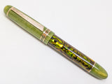 Taurus Hapalua 15 in Green/Gold Abalone w/ Honey Olive Resin