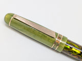 Taurus Hapalua 15 in Green/Gold Abalone w/ Honey Olive Resin