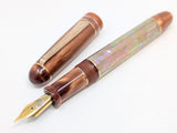 Taurus Hapalua 15 in White Gold Awabi w/ Copper Penny Resin