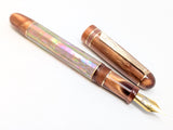 Taurus Hapalua 15 in White Gold Awabi w/ Copper Penny Resin