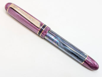 Taurus Hapalua 13 in Dark Angel Wing Awabi w/ Acai Resin & Mokume Gane