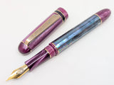 Taurus Hapalua 13 in Dark Angel Wing Awabi w/ Acai Resin & Mokume Gane