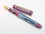Taurus Hapalua 13 in Dark Angel Wing Awabi w/ Acai Resin & Mokume Gane