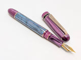 Taurus Hapalua 13 in Dark Angel Wing Awabi w/ Acai Resin & Mokume Gane