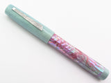 Draco in Shredded Rose and Wasabi Abalone w/ Ghost Wasabi Resin - #8 Nib