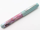 Draco in Shredded Rose and Wasabi Abalone w/ Ghost Wasabi Resin - #8 Nib