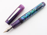 Draco in Dark Mexican Green Abalone w/ Purple Paralax Resin - #8 Nib