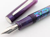Draco in Dark Mexican Green Abalone w/ Purple Paralax Resin - #8 Nib