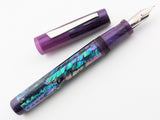 Draco in Dark Mexican Green Abalone w/ Purple Paralax Resin - #8 Nib