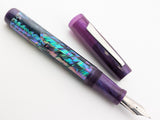 Draco in Dark Mexican Green Abalone w/ Purple Paralax Resin - #8 Nib